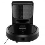 Liectroux G7 LDS Robotdammsugare med självtömmande dammbehållare, flervåningskartlagring, selektiv rumsstädning, no-go-zoner, återupptar städning från pauspunkt, 6.5KPa sugkraft, kombinerad dammsugning och moppning, antikorrosions-vattentank, ultraljudsbaserad mattigenkänning och boost-teknologi, LG 5200mAh batteri, 180 minuters drifttid, 3L dammpåse, 60 dagar utan underhåll.