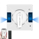 Fönsterputsrobot Liectroux YW509 – 4-vägs vattensprutning, fönsterputsrobot för hemmet (glas, golv, väggar), robotdammsugare för fönster, intelligent navigering, trippelt säkerhetssystem, fungerar på ramlösa ytor, fjärrkontroll och appstyrning.